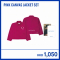 TAEYANG QUINTESSENCE Pink Canvas Jacket Set