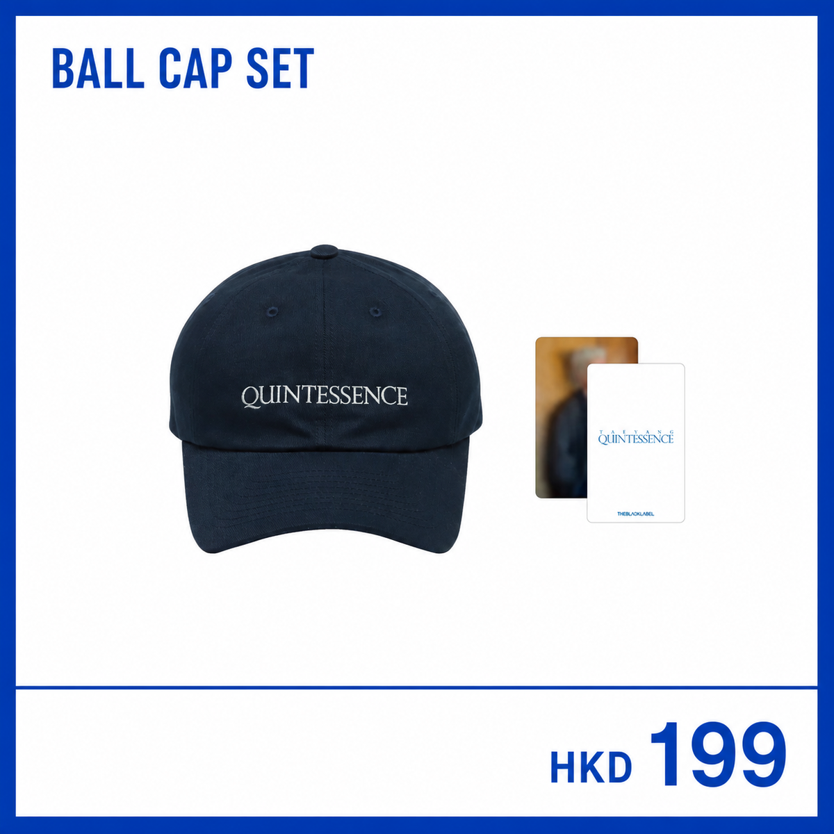 TAEYANG QUINTESSENCE Ball Cap Set
