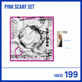 TAEYANG QUINTESSENCE Pink Scarf Set
