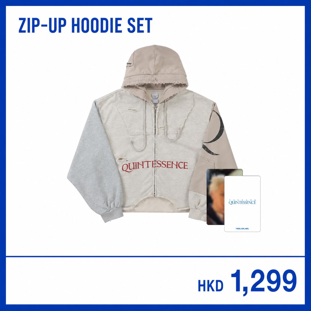 TAEYANG QUINTESSENCE Zip-Up Hoodie Set