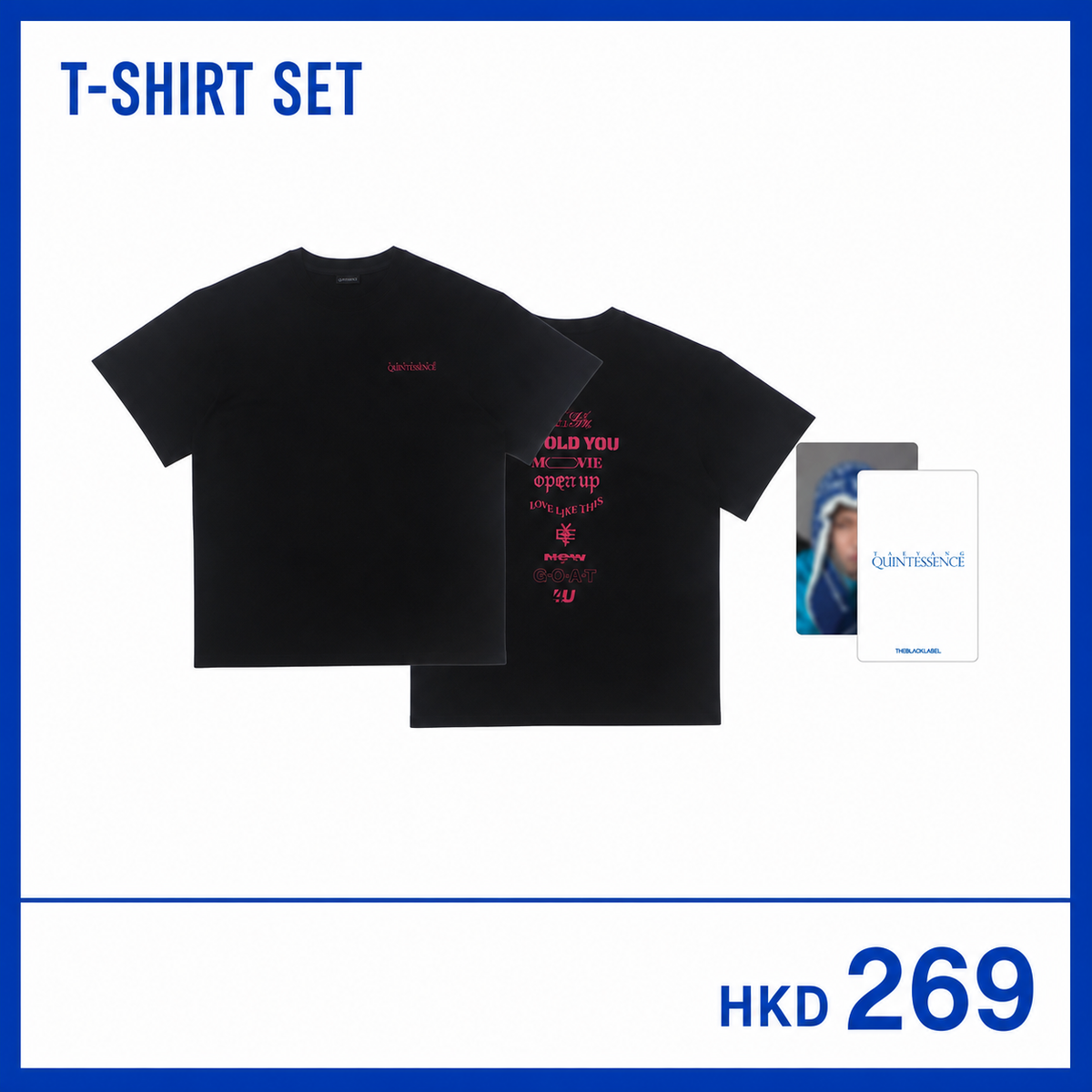 TAEYANG QUINTESSENCE T-Shirt Set