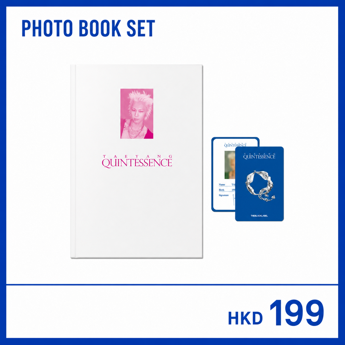 TAEYANG QUINTESSENCE Photo Book Set