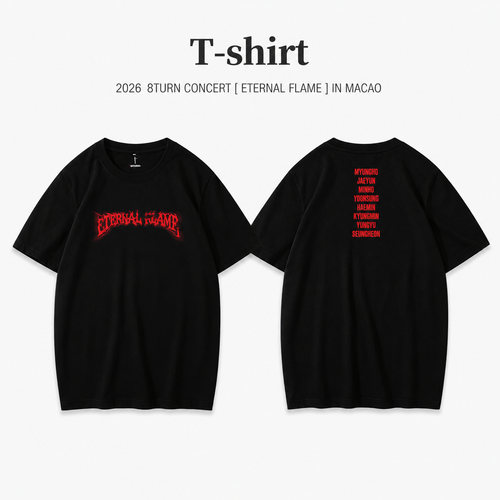 2026 8TURN CONCERT [ETERNAL FLAME] IN MACAO T-shirt