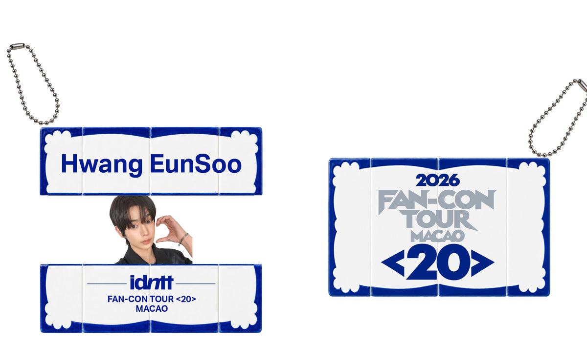 2026 idntt FAN-CON TOUR <20> in MACAO Keychain - Hwang Eunsoo (ID16)