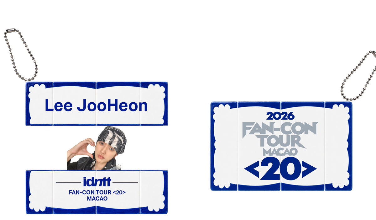 2026 idntt FAN-CON TOUR <20> in MACAO Keychain - Lee Jooheon (ID18)