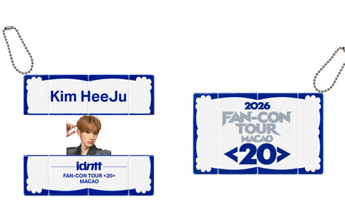 2026 idntt FAN-CON TOUR <20> in MACAO Keychain - Kim Heeju (ID2)