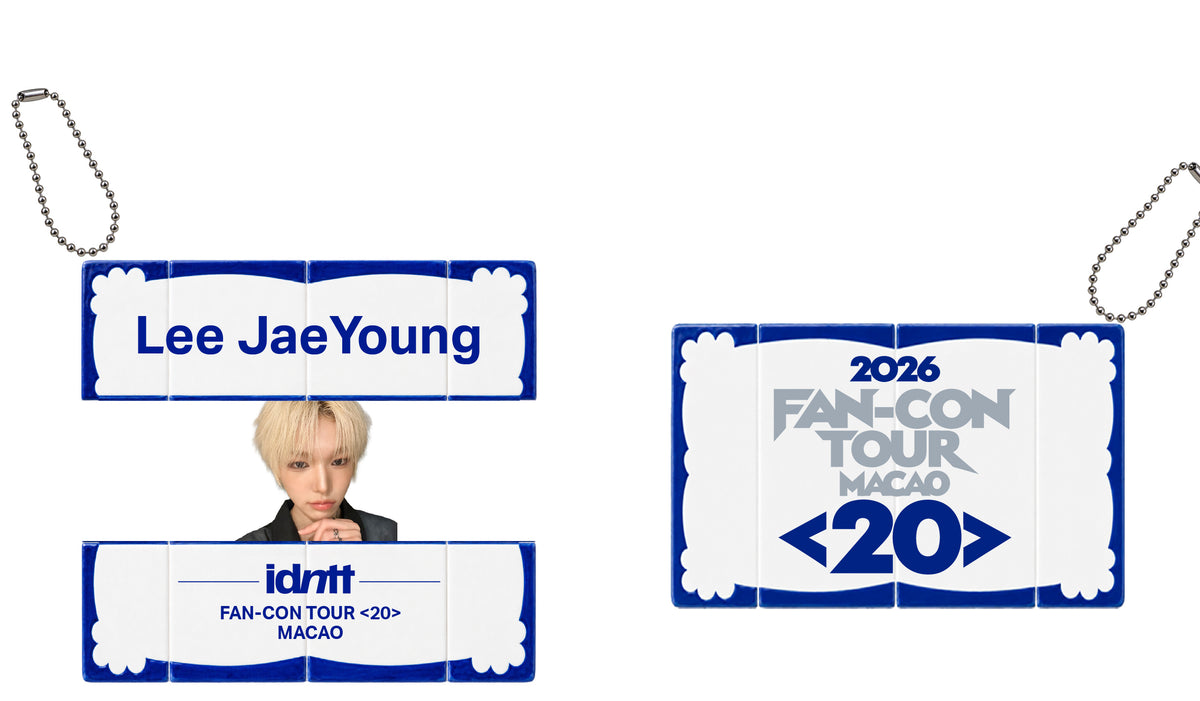 2026 idntt FAN-CON TOUR <20> in MACAO Keychain - Lee Jaeyoung (ID5)