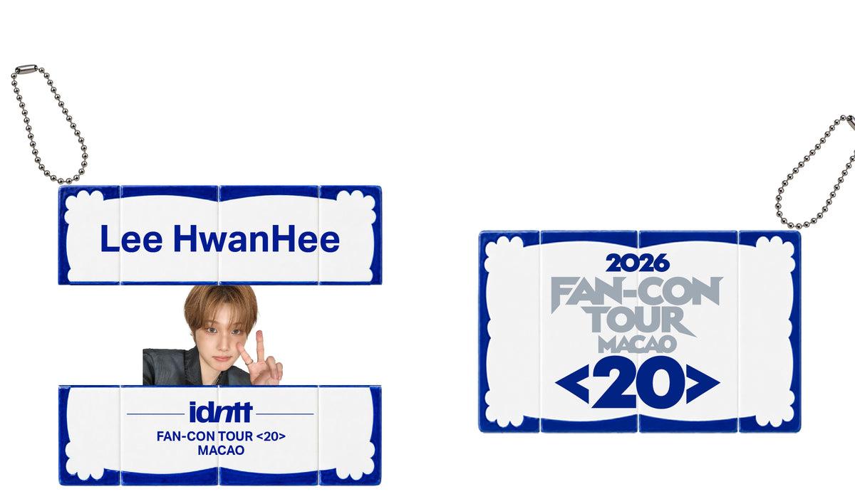 2026 idntt FAN-CON TOUR <20> in MACAO Keychain - Lee Hwanhee (ID8)