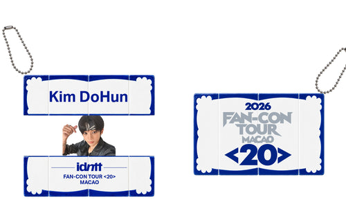 2026 idntt FAN-CON TOUR <20> in MACAO Keychain - Kim Dohun sample
